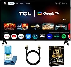 32Q3KKIT1 32 inch Q3K Series 1080P FHD QLED Smart TV Bundle HDR10, Google TV, Bluetooth Audio, Bezel-Le