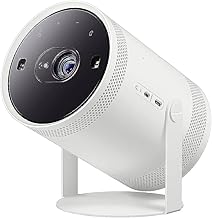 30" - 100" The Freestyle FHD HDR Smart Portable Projector for Indoor and Outdoor Home Theater, Big Screen Experience with Premium 360 Sound w/ Alexa Built-In (SP-LSP3BLAXZA)