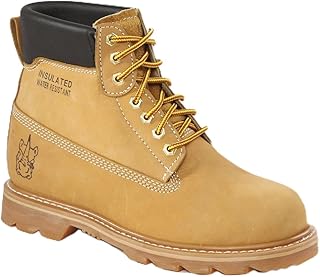 Rhino 68C68 6 Inch Nubuck Work Boot - Brown