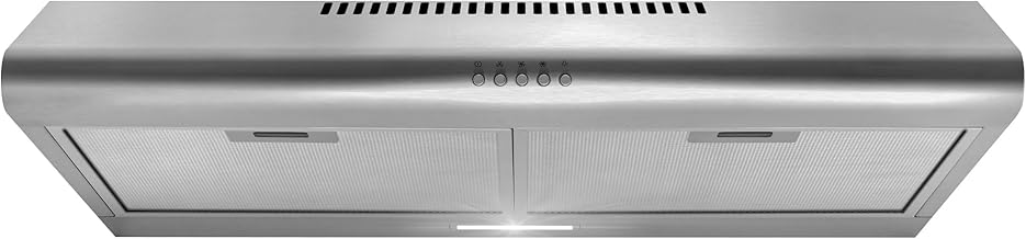 COS-5MU30 30 in. Delta Collection Ducted Under Cabinet Range Hood, Button Controls, Reusable Filters, LED Lights, Stainless Steel