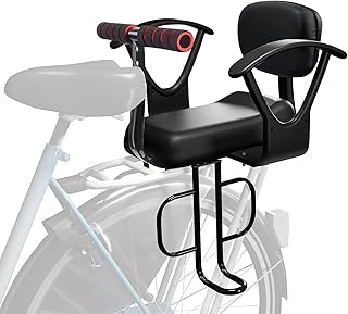 2026 Rear Child Bike Seat,Kids Seat for Adult Bike, Toddlers Rear Mount Bike seat Design for Children Aged 2 to 8 Years Old, Rear Frame Mounted Baby Bike Seats Kids Safety Upgrade