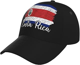 Cute Costa Rica Flag Hat Men Women Adjustable Costa Rican Baseball Cap Outdoor Snapback Baseball Hats