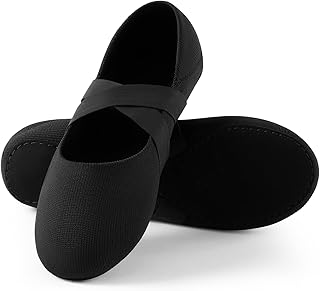 Ballet Shoes for Women(Leather Full Sole, Arch Support, Breathable), Jazz Shoes, Ballerina Shoes, Dance Shoes Women for Beginner