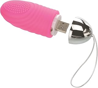 Adam & Eve Turn Me On Rechargeable Bullet Vibrator with Wireless Remote Control, Internal G Spot Clitoral Stimulation Female Adult Sex Toys for Women & Couples, 36 Vibrating Speeds 3.5 in, Pink
