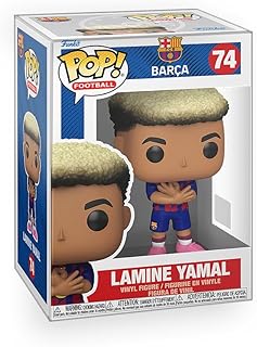 Pop Football: Barcelona - Lamine Yamal Soccer Vinyl Figure Bundled with Box Protector Compatible for Funko