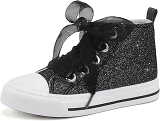 Kids Adorable Fashion High Top Casual Canvas Sneakers