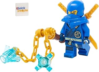 Ninjago: Jay Dragons Rising Minifigure with Nunchuks