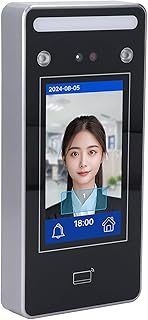 Facial Recognition Attendance Machine for Employees Visible Light Dynamic Face and Card Access Control Time Clock