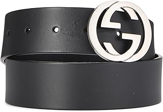 Pre-loved Black Leather Belt 75, Black