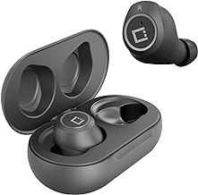 Wireless V5 Bluetooth Earbuds Compatible with Samsung Galaxy Prevail LTE with Charging case for in Ear Headphones. (V5.0 Black)
