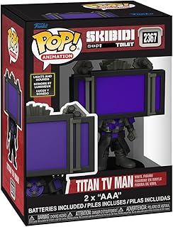 Pop! SFX: Skibidi Toilet - Titan TV man - Collectable Vinyl Figure - Gift Idea - Official Merchandise - Toys for Kids & Adults - Horror Fans - Model Figure for Collectors and Display