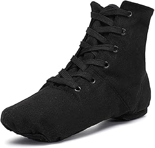 Canvas Jazz Dance Boots Ballet Dancing Sneakers for Adult Men Women