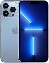 Apple iPhone 13 Pro, 128GB, Sierra Blue - Unlocked (Renewed)