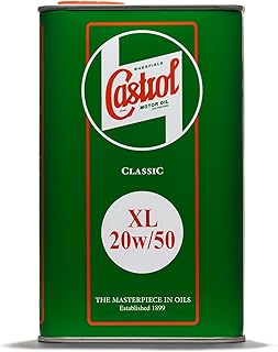 XL 20W-50 Engine Oil | 1 Litre, 1.06 Quart | SAE 20W-50 Multigrade Mineral Formula for Pre-1980 Cars & Motorcycles | High Wear Protection & Low Consumption