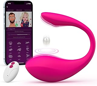 APP & Remote Control Wearable Vibrator, Women Sex Toys with 9 Vibration Modes, Female Sex Toys for Women Vibrater Soft and Quiet, Long Distance Mini Vibrator Bullet Anal G Spot Adult Couples Sex Toy