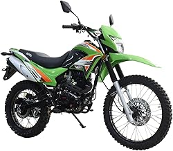 X-PRO Hawk 250 Dirt Bike Motorcycle Enduro Motorcycle, Big 21"/18" Wheels!(Green)