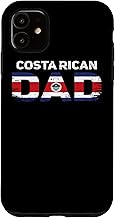 iPhone 11 Costa Rican Dad Costa Rica Flag Father's Day Case