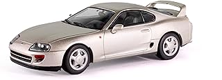 Solido 1:43 Scale Diecast Toyota Supra MKIV Silver 2002 Model S4314002