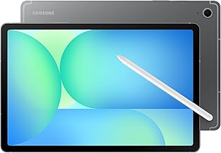 Galaxy Tab S10 FE 128GB WiFi Android Tablet, Large Display, Long Battery Life, Exynos 1580 Processor, IP68 Water-Resistant, 90 Hz Refresh, S Pen for Note-Taking, US Version, Gray