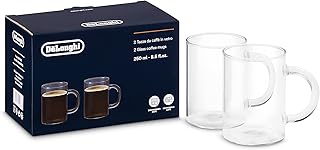 DLSC320 Long Coffee Glasses, 8.5 Fl oz, set of 2