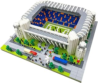 Micro Mini Blocks Football Stadium Building Set, 4575 Pieces, Famous Architectural Gifts for Children and Adults