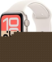 Watch SE 3 [GPS 44mm] Smartwatch with Starlight Aluminum Case with Starlight Sport Band - M/L. Fitness and Sleep Trackers, Heart Rate Monitor, Always-On Display, Water Resistant