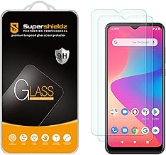 (2 Pack) Designed for BLU G50 Mega Tempered Glass Screen Protector, Anti Scratch, Bubble Free