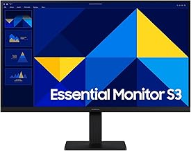 24" S3 (S30GD) IPS LED FHD 100Hz Monitor (HDMI, D-sub) - Black - LS24D300GANXZA