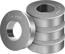 AR-PRO (4-Pack) 1" Bushings Carbon Steel - ID 1" x OD 1-3/8" Applicable Lawn Mower and Most Riding Mower Wheel Bushings Replacement