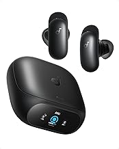 Liberty 5 Pro,Guinness World Records-Certified Call Quality,Anker Thus™ AI Chip,Active Noise Cancelling Wireless Earbuds,Crystal-Clear Calls for Commute,Noisy Environments