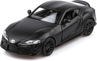 TOKAXI 1/36 Scale 2020 Toyota Supra Diecast Cars Models,Pull Back Toyota Toy Car,Cars Gifts for Boys Girls（Black）
