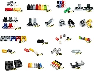 Technic Parts Compatible with Lego Bricks Pin Liftarm Beam Axle Panel Car Building Blocks MOC 210PCS