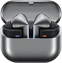 Galaxy Buds3 Pro (2024, ANC) Water Resistant, AI Real-Time Language Interpreter, True Wireless Bluetooth 5.4 Earbuds, Hi-Fi, Noise Cancelling, Touch Control, International Model R630 (Silver)