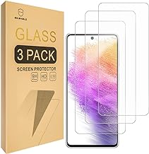 [3-Pack] Designed For Samsung Galaxy A73 5G [Tempered Glass] [Japan Glass with 9H Hardness] Screen Protector with Lifetime Replacement
