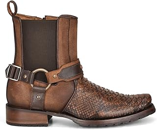 Men's Bootie in Genuine Python Leather 1J2LPH