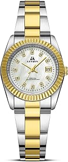 LN LNQIN Womens Watch Analog Quartz Watches for Women Waterproof Ladies Watches Easy Read Women's Wrist Watch with Stainless Steel Band