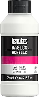 Liquitex BASICS Gloss Varnish, 250ml (8.4oz) Bottle