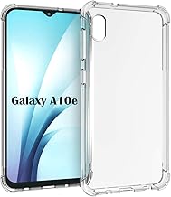 for Samsung Galaxy A10e Case, Soft TPU Crystal Transparent Slim Anti Slip Full-Body Protective Phone Case Cover for Samsung Galaxy A10e (Clear Anti-Shock TPU)
