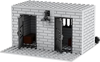 City Police Double Cell Crime Lab Toy Building Block(111PCS).The Toy for Kids Ages 8 Plus.