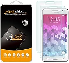 Supershieldz (2 Pack) Designed for Samsung Galaxy Grand Prime Tempered Glass Screen Protector, Anti Scratch, Bubble Free