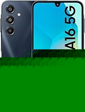 Galaxy A16 5G, Android Smartphone, AMOLED Display, Fast Charging, Expandable Storage, US Version, Blue Black, only for T-Mobile Network