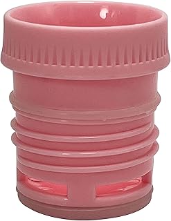 DelCampoXT Cap/Lid Compatible with/Replacement for Stanley Thermo Stopper Pico de Mate for Coffee/Tea Replacement Part Classic Vacuum Insulated Wide Mouth Bottle (1.1QT, 2QT, 750ml, 1.9QT) (Pink)