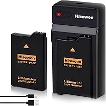 PSP 3000 Battery and LED USB Charger for Sony PSP 3000 / PSP Slim 2000 PSP-S110 Console, PSP-2001, PSP-3000, PSP-3001, PSP-3002, PSP-3004, PSP Slim Console