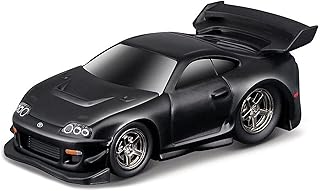 Muscle Machines 1995-97 Supra (MK4) Matt Black 1/64 Diecast Model Car 15585BO