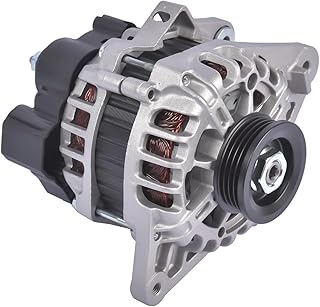 Alternator Replacement for Hyundai Accent 2010-2011 Kia Rio Rio5 2010-2012 L4 1.6L 90A 12V CW 4-Groove 3730026100 3730023700