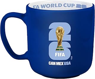 FIFA World Cup 2026 15oz Stripe Mug – Durable Ceramic Drinkware With Iconic Stripe Look – Ideal Gift For Soccer Fans & Collectors