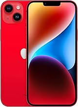 Apple iPhone 14 Plus, 256GB, PRODUCT Red - Unlocked (Renewed)