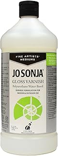 Jo Sonja Polyurethane Varnish Gloss - 32oz Bottle