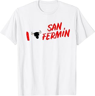 Funny Design For Pamplones I Love San Fermin T-Shirt