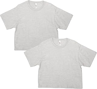 Women's Fine Jersey Boxy T-Shirt, Style G102, 2-Pack